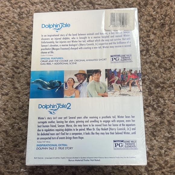 Dolphin Tale & Dolphin Tale 2 dvd set - Picture 2 of 4